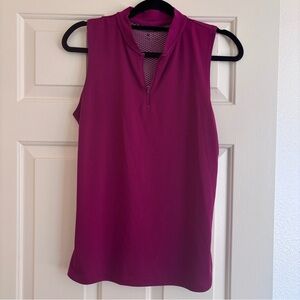 Nike Dri-Fit sleeveless golf shirt